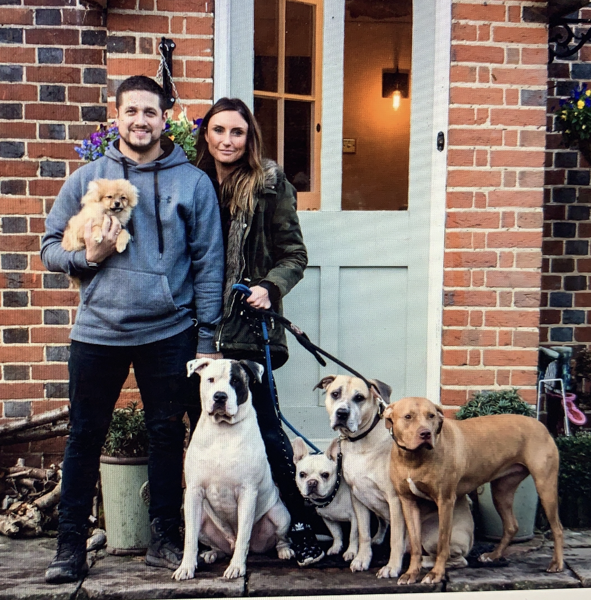 Duncan and Jess, founders of Duncan's Dog Co